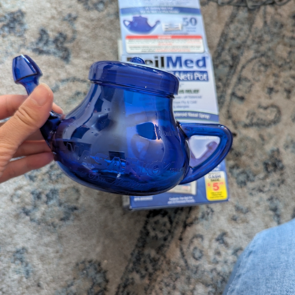 Blue NeilMed Neti Pot